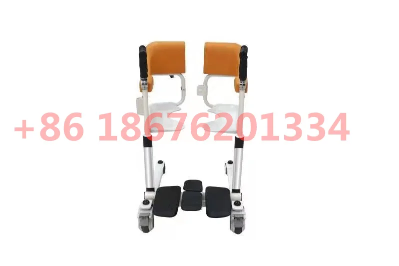 Good Choice Transfer Wheelchair Toilet Chair For Older Adult Walker Disability Assistance Equipment 6