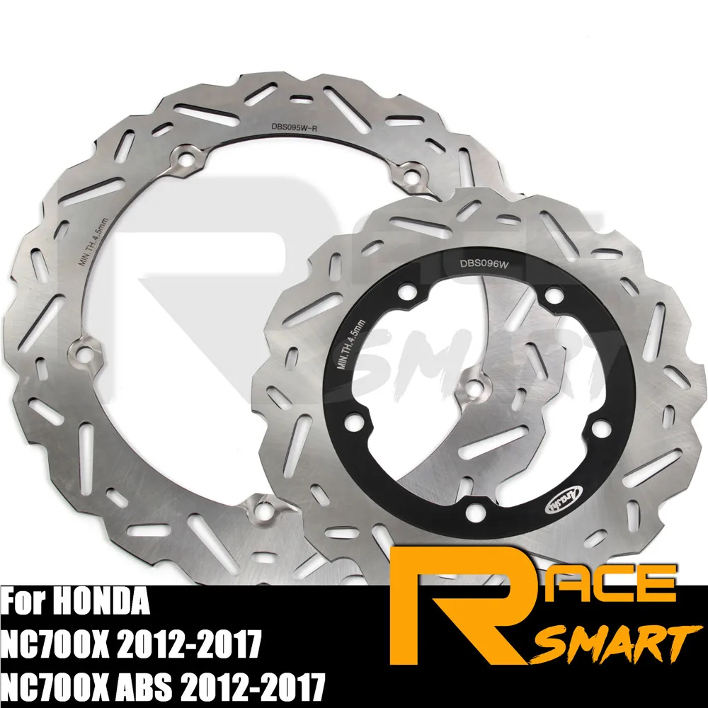 For Honda Nc700x 20122017 1 Set Motorcycle Cnc Front Rear & Brake Disc