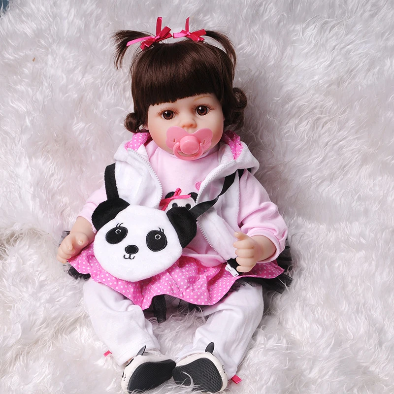 55 см реалистичные Boneca Reborn Baby Doll полное тело мягкая настоящая сенсорная виниловая силиконовая игрушка для девочек Bebe кукла игрушка для ванны Детские Рождественские подарки