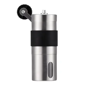 

Stainless Steel Grinder Coffee Bean Grinder Household Portable Manual Coffee Grinder Ceramic Core Grinding