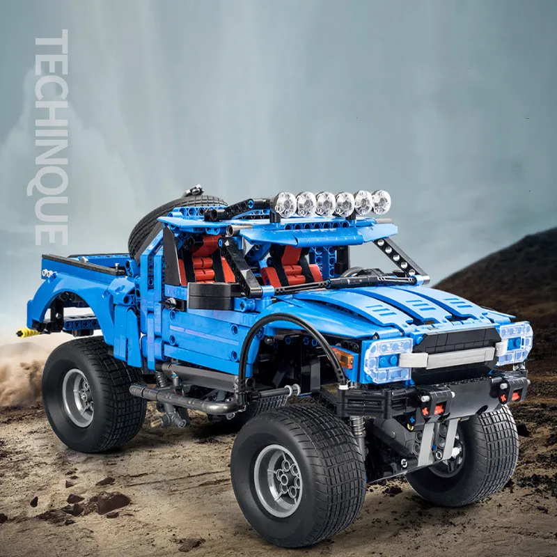 701970 Technic внедорожник внедорожный Raptor F150 пикап MOC 1288 шт модель строительные блоки совместимы с 20011 21047 41999