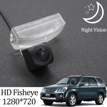 

Owtosin HD 1280*720 Fisheye Rear View Camera For Honda CRV 2003 2004 2005 2006 2007 (With spare tire) Car Parking Accessories