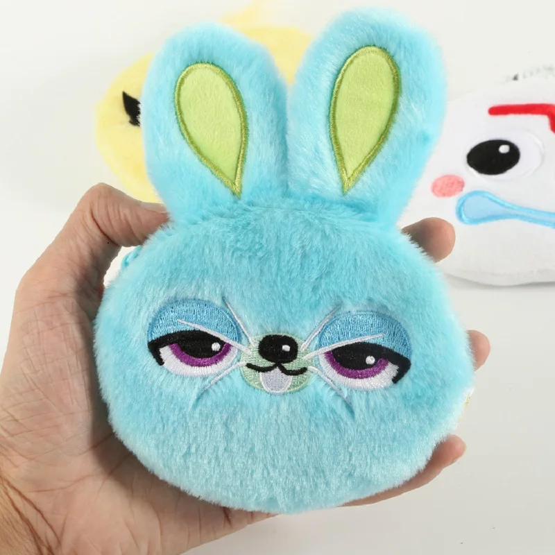 Горячая История игрушек 4 плюшевые сумки Forky Bunny Ducky Мягкие плюшевые куклы игрушки Рисунок мультфильм монета сумка кулон детский подарок