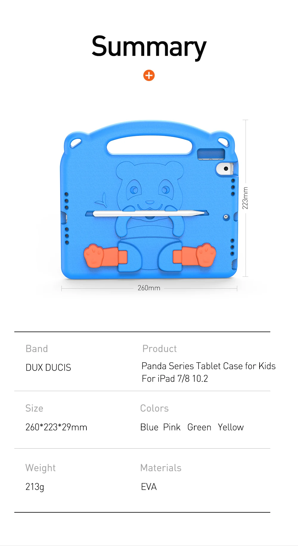 Cartoon Kids Stand Case For Apple Ipad 10.2 2019