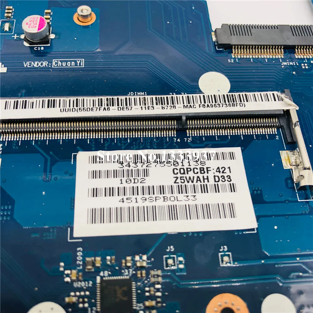 New  FOR Acer Aspire E1-572 V3-572G E5-571G E1-572G Laptop Motherboard I7-4510U NBMLC11005 NB.MLC11.005 