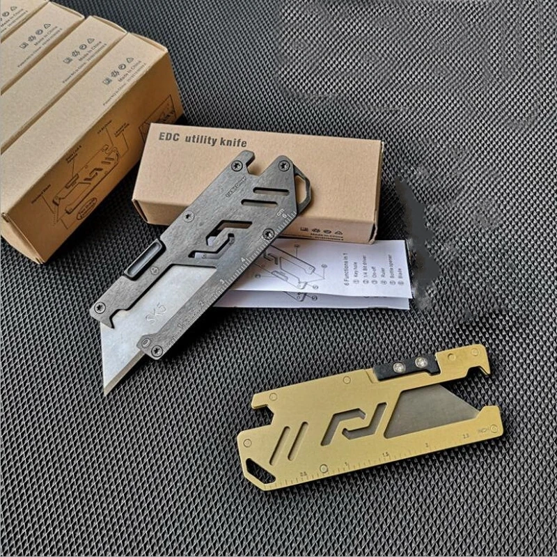 Универсальный многофункциональный EDC инструмент универсальный нож гравировка и