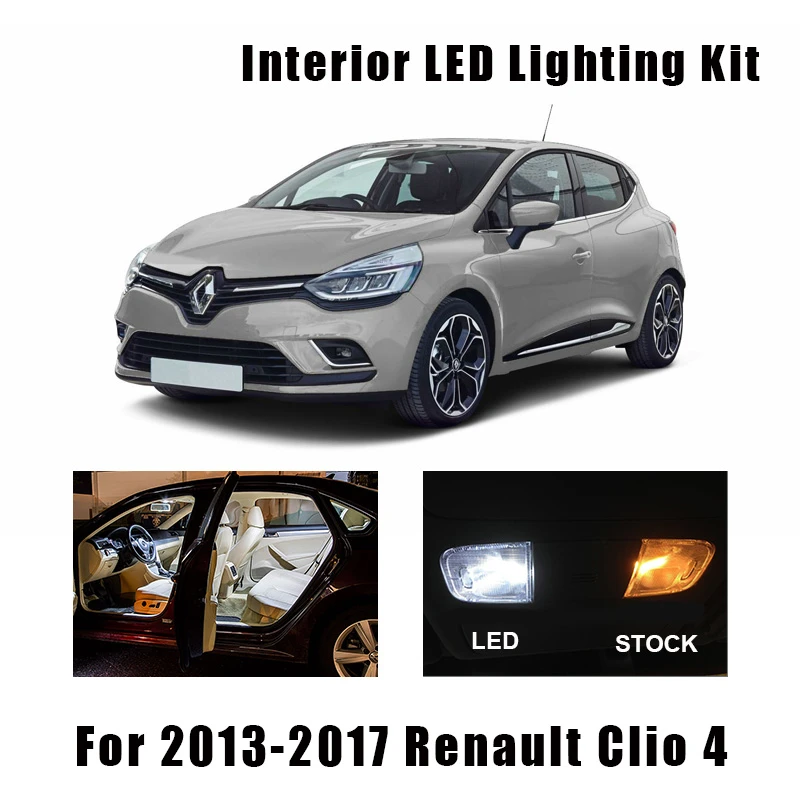 Para Renault Espace MK4 8SMD LED ERROR FREE CANBUS lado Haz de Luz Bombillas Par