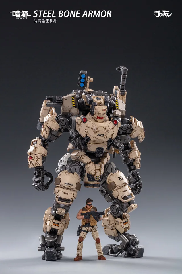 JoyToy 1//25 Steel Bone Armor Robot Model /& Driver Action Figure In Stock Now!!