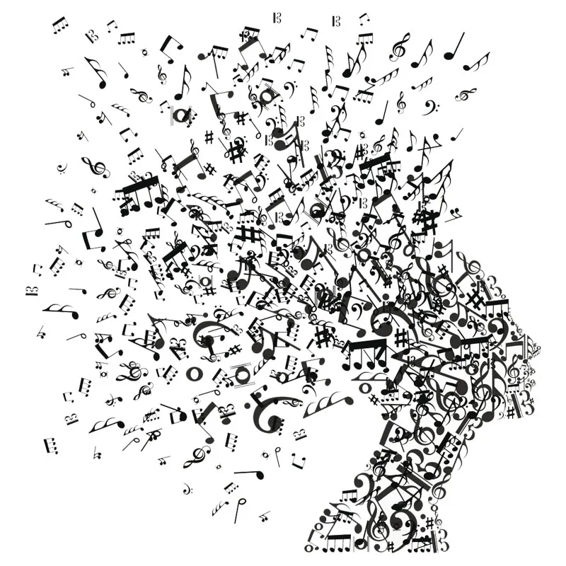 

ZhuoAng Dense Music Note Clear Stamps For DIY Scrapbooking/Card Making/Album Decorative Silicone Stamp Crafts