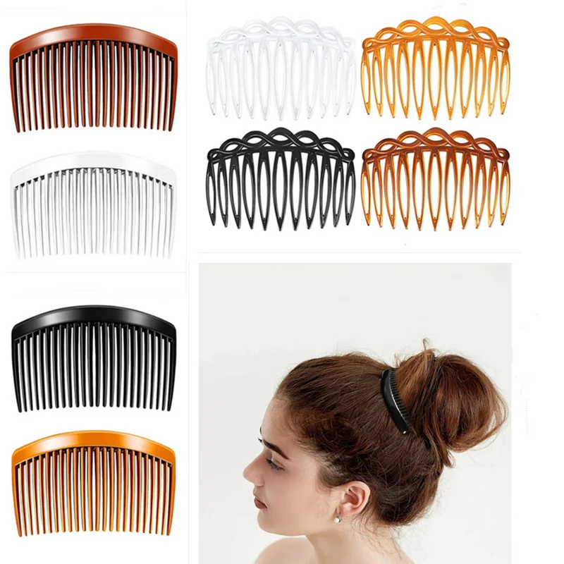 French Hair Clips Combs | Combs Hair Accessories | French Twist Hair Clip -  1pcs Side - Aliexpress