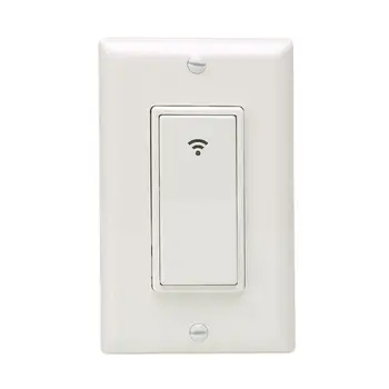 

U.S WiFi Tuya Smart Push Button Wall Light APP Remote Control Wireless Switch