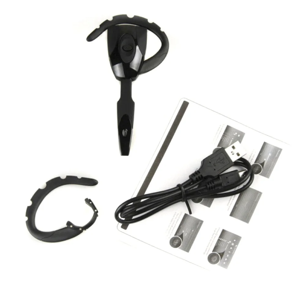 1Pc Ear Hook Wireless Bluetooth 4.0 Earphone Handsfree Call Headphone with Mic