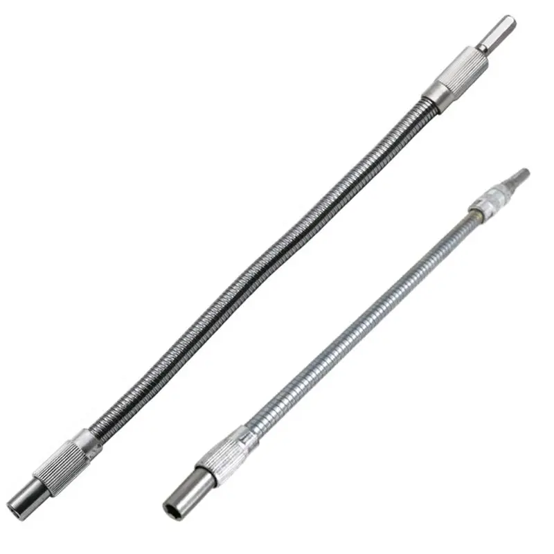 

1/4" Hex Shank Flexible Shaft Drill Bit Extension Screwdriver Holder Connect Rod