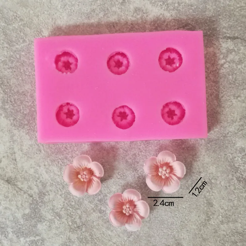 1492 Sugarcraft Сакура Вишневый цветок силиконовые формы для украшения торта силиконовые формы для помадки торта chocoe формы