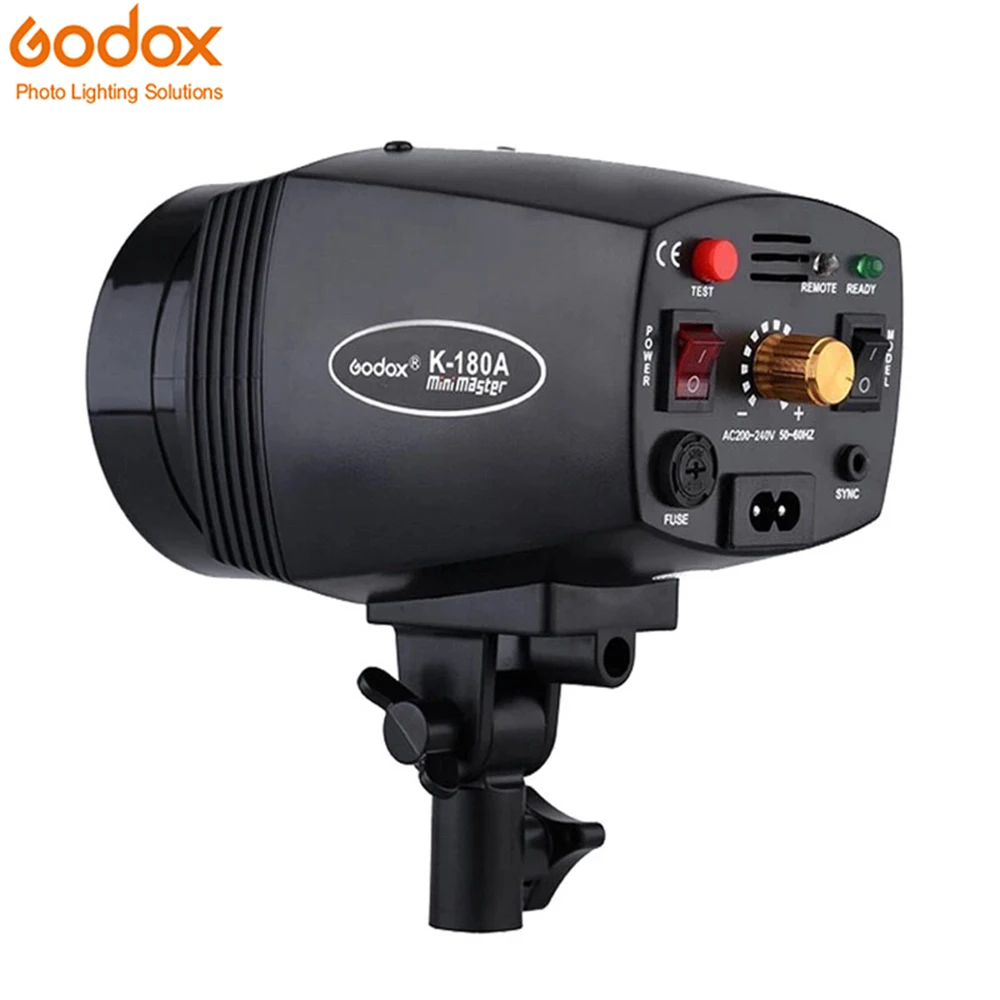Godox K-180A k180a портативный мини-мастер-студия с люсью вспышкой K180A 180WS 180 Вт пикколо