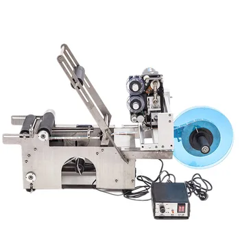 

High quality round bottle labeling machine with date coder