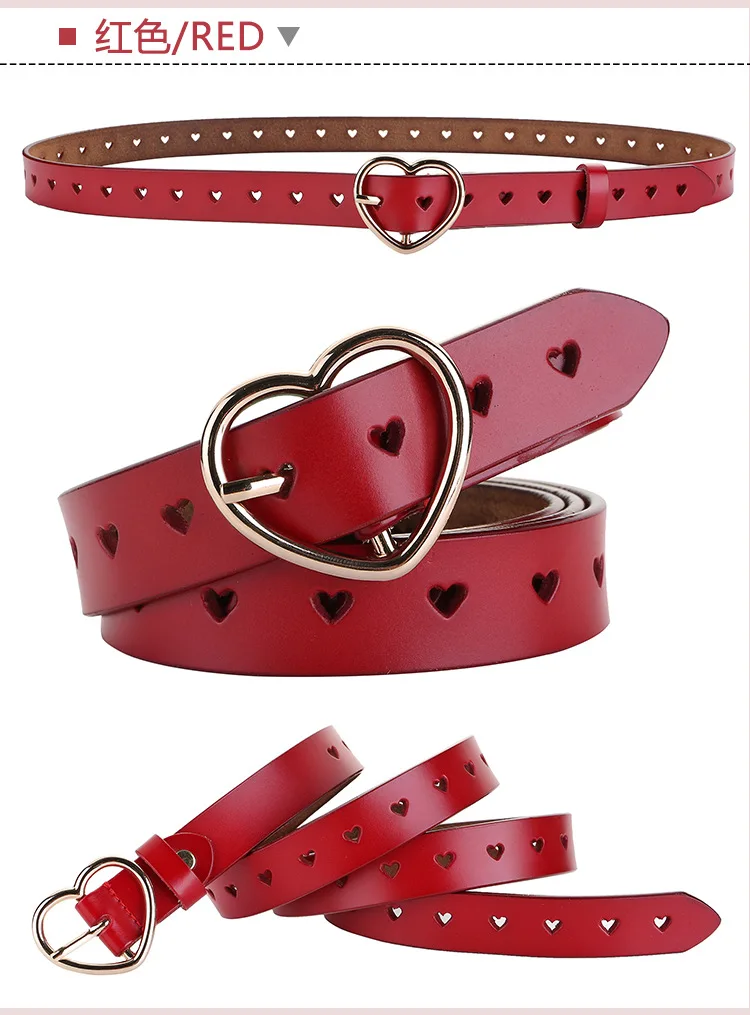 小物 the red thread S heart belt THE RED THREAD S heart belt