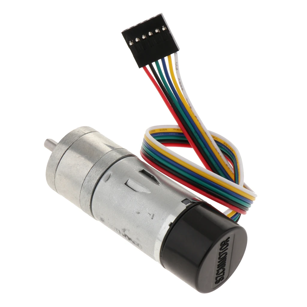 DC 3-24V 6-2000 RPM Gear Motor High Torque Speed Reduce Electric Gearbox Motor 4mm Diameter Shaft For Digital Instrument
