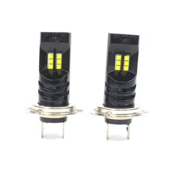 

2PCS Extremely Bright LED Light Fog Light H7 12led Headlight Light Bulb