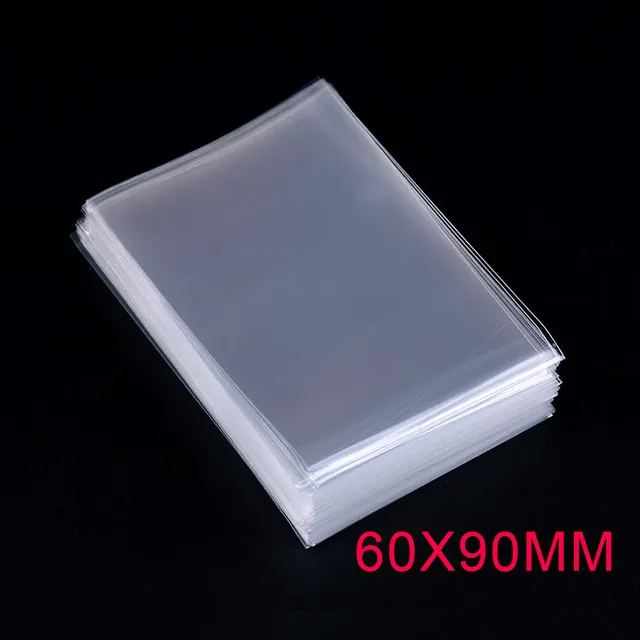 100PCS Card Sleeves Magic Board Game Tarot Three Kingdoms Poker Cards Protector Magical Gathering Board Game Accessories 60X90MM