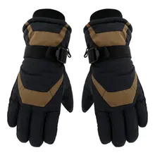 Зимние перчатки мужские теплые перчатки Зимние холодные водонепроницаемые утолщенные бархатные уличные лыжные мотоциклетные перчатки утолщение