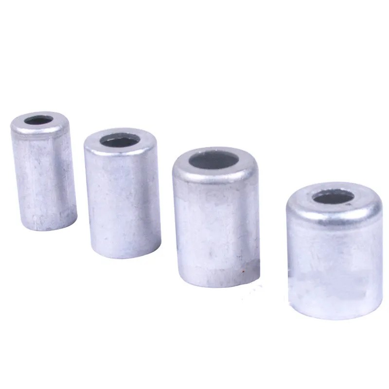 8pcs R134a Automotive Air Conditioning Hose Pipe Fitting Aluminum Sleeve Car Parts