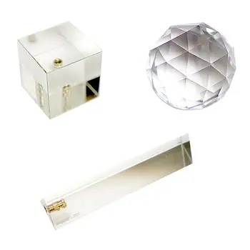 

1/4 Inch Photography Glass Crystal Ball Decorative Lens Filters Optical Glass Magic Photo Ball Photography Studio Accessories