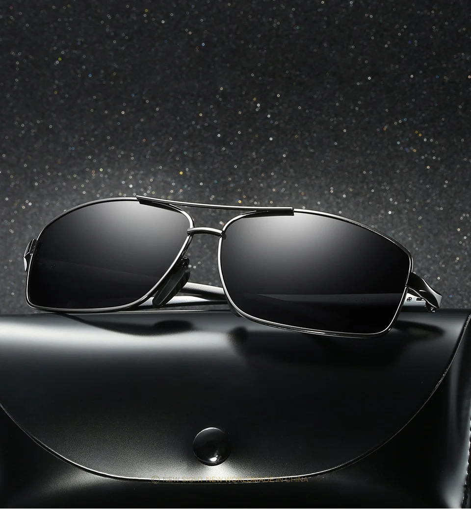 HD Lens Photochromic Polarized Sunglasses Men Driving Day and Goggles Sun Glasses Eyeglasses