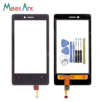 

High Quality 4.3" For Nokia Lumia 810 N810 Touch Screen Digitizer Sensor Outer Glass Lens Panel Black+Tracking Code