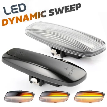 

2Pcs LED Dynamic Side Marker Turn Signal Light Indicator for Peugeot 207 308 3008 5008 RCZ Partner Flowing Sequential Lamp