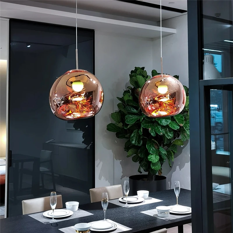 Nordic Lava LED Pendant Lights Modern PVC Decor Lamp Living Room Kitchen Hanging Lamps Industrial Loft Indoor Lighting Hanglamp | Лампы и