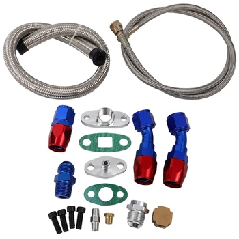 

T3/T4/T04E Turbine Adapter Kit Turbine Oil Supply Tubing Kit