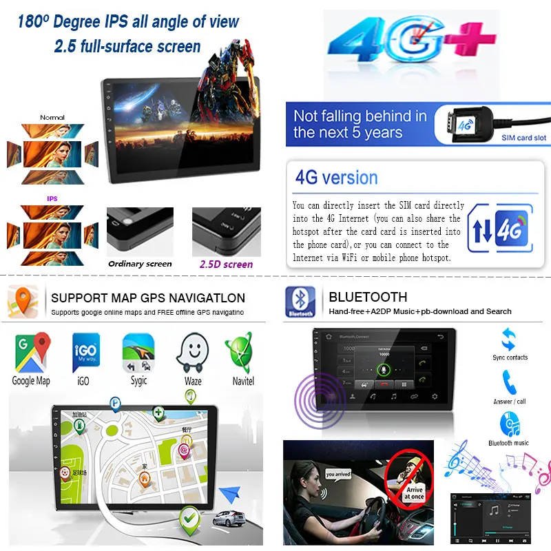 2 din Android 10.0 car radio for Honda CRV CR-V RE 2006-2011 No 2din Audio stereo Carplay GPS navigation multimedia video player