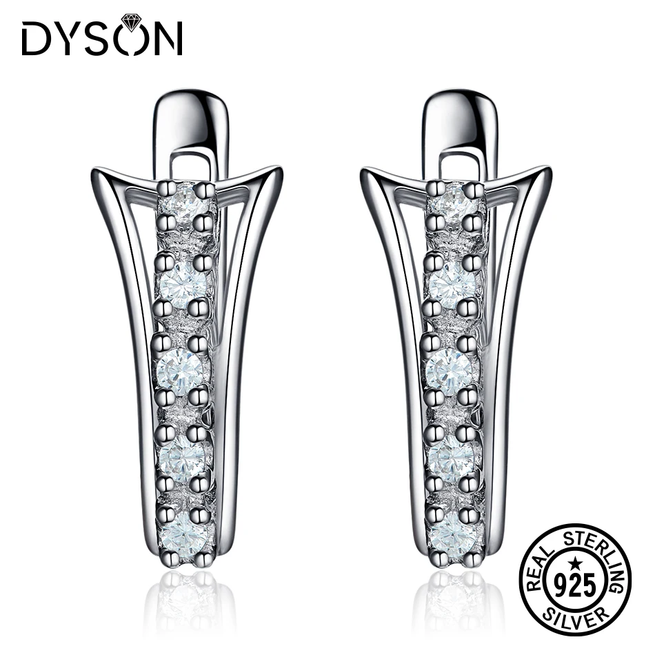 Dyson маленькие серьги из стерлингового серебра 925 пробы изящные винтажные милые