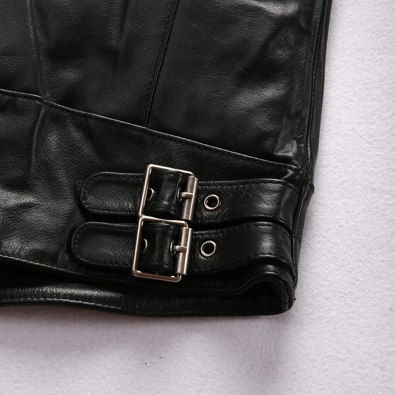 50% OFF SUPER OFFER!!  B1 Read Description ! Asian size super quality men's genuine cow leather coat cowhide leather rider jacket