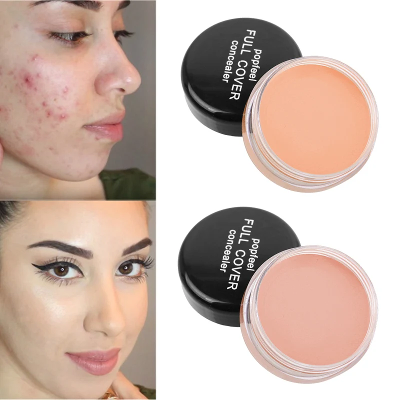 

Popfeel 5 Colors Concealer Cream Face Eye Lip Contour Palette Makeup Base Foundation Hide Blemish Contouring Corrector Cosmetics