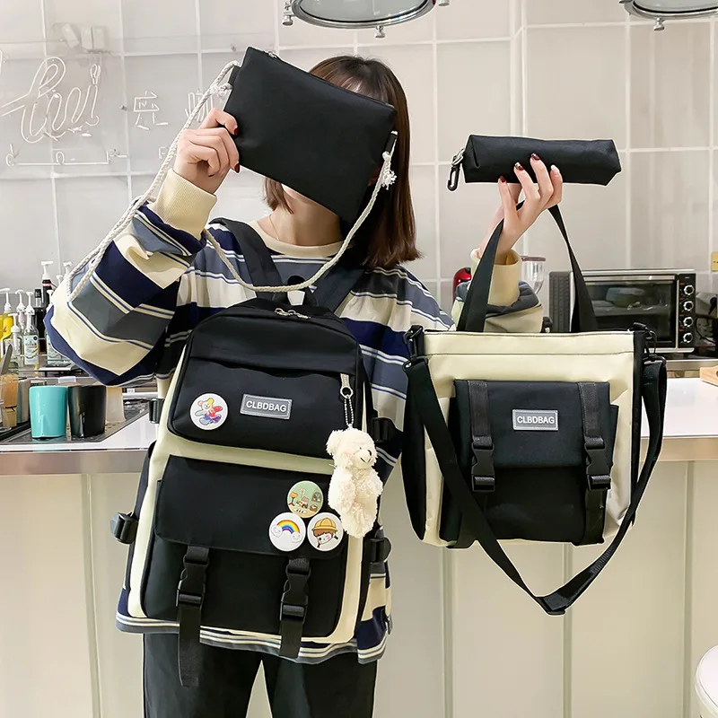 Jual Beibaobao Book Bag Rucksack 4 Pcs 
