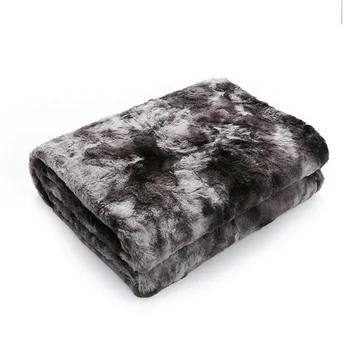 

Throw Blanket Super Soft Fuzzy Light Weight Luxurious Cozy Warm Fluffy Plush Hypoallergenic Blanket Coperta Viltti H99F