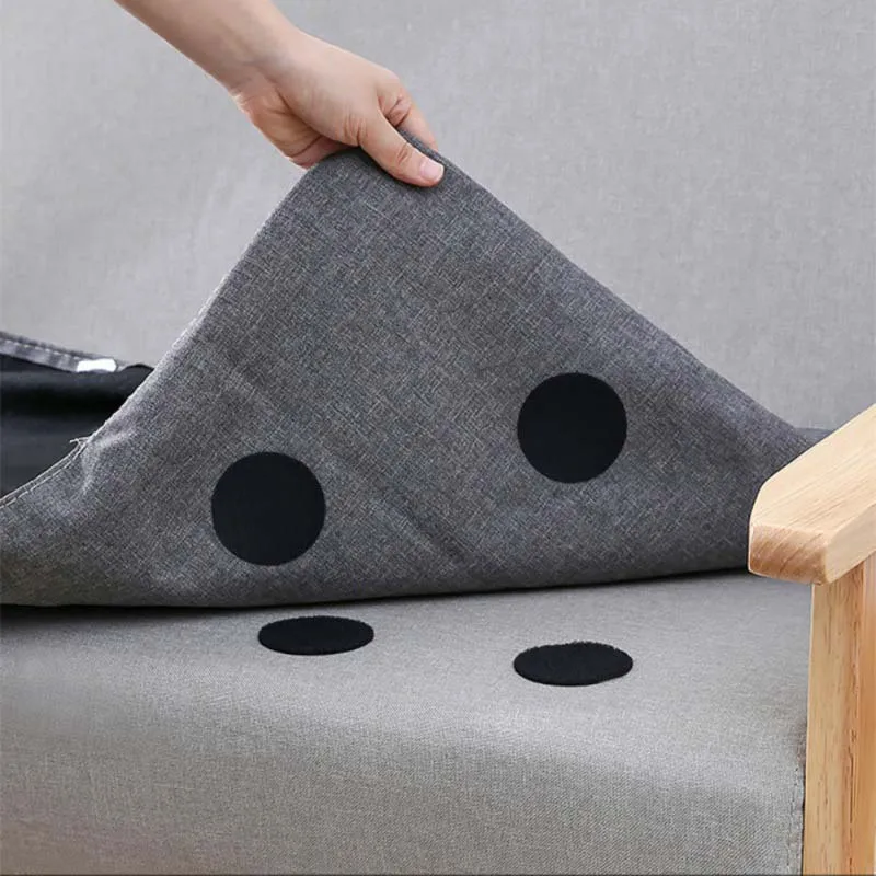 5PCs 6cm Self Adhesive Tape Seamless Double-Sided Fixed Paste Sheets Tablecloth Sofa Carpet Anti-Skid Holder Gripping Stickers | Дом и сад