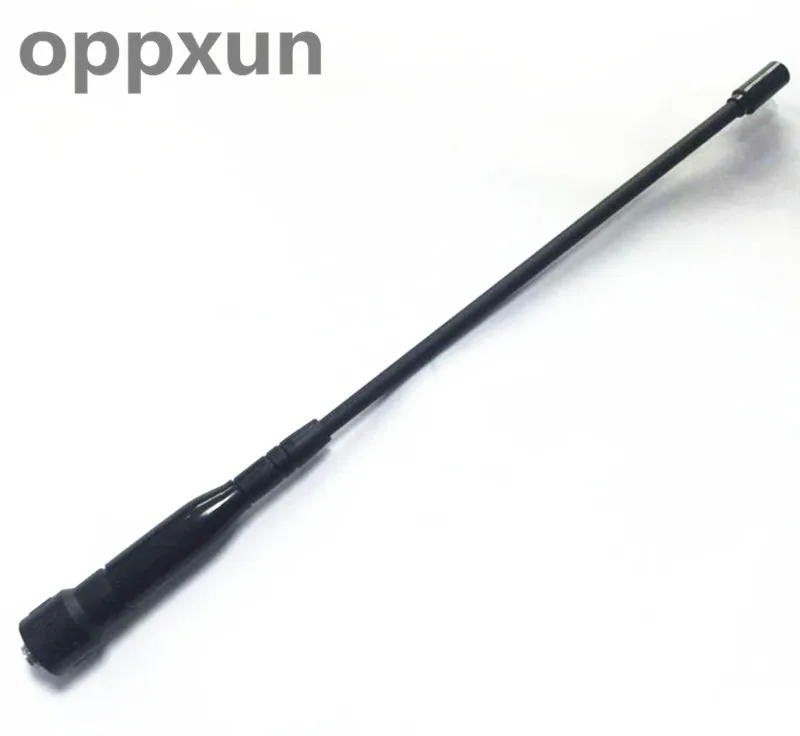 OPPXUN PHD-778 телескопическая мягкий антенна SMA-F 144/430 МГц 2.15dBi BAOFENG Walkie Talkie) TYT HYT для Kenwood