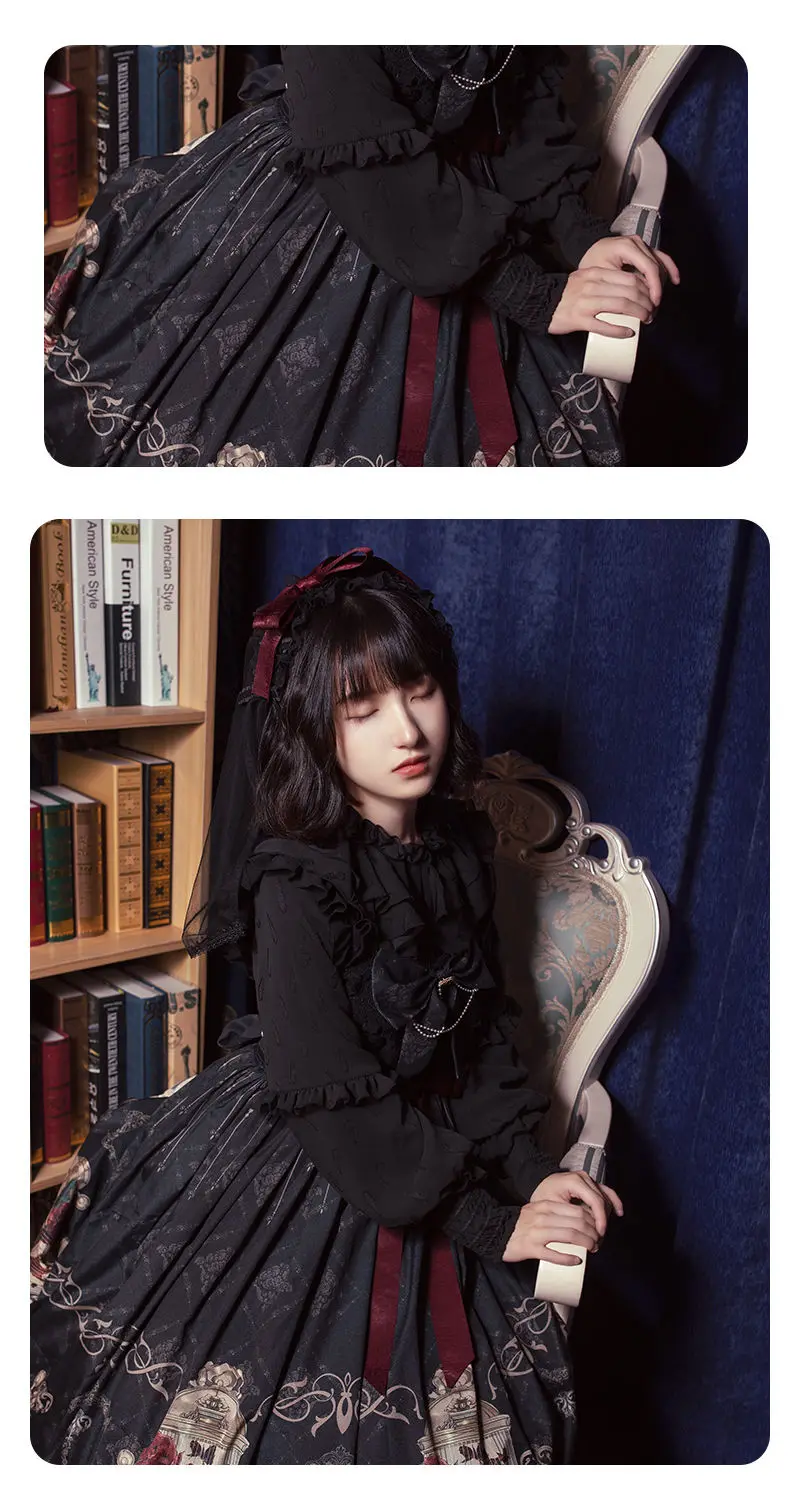 LISM Lolita Jsk Dress And Rose Gothic Style Dark Vintage Victorian Princess Party Sleeveless -Zentai shop online H38157ff23fcf4a59907c2602ca1f0104y.jpg