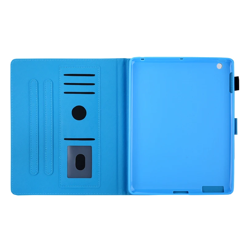Чехол для Apple Ipad 4 3 2 мультяшная сова кожаный умный чехол подставка IPad2 IPad3 IPad4 чехлы