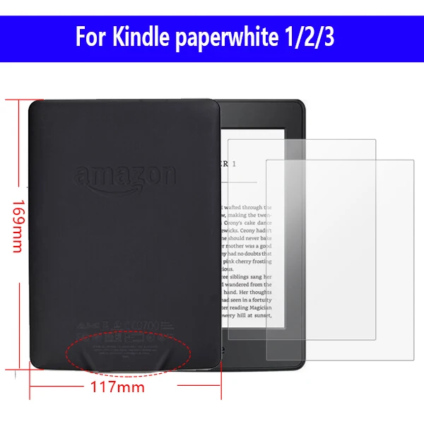 Экран из закаленного стекла для kindle paperwhite для kindle 10th для kindle 4 kindle 5 6 защитная пленка - Цвет: KPWGHM2