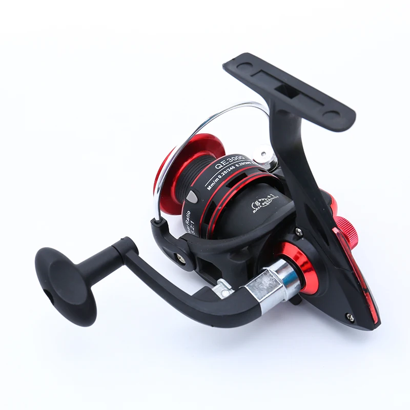 

New Fishing Reel Dual-Purpose Reel Alloy Salt Water Line Fishing Accessories High Quality 5.2:1 Speed Ratio QE3000 Fishing Gear
