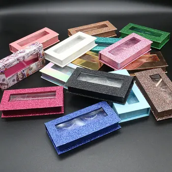 

Eyelash Packaging Box False Eyelash Packaging Box Eyelashes Box Packing Custom Private Label 20/30/50pcs Fashion Eyelash Box