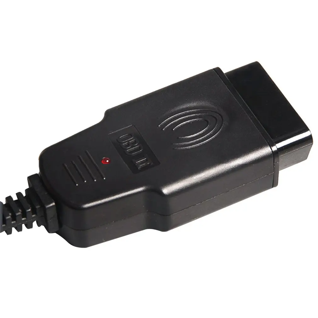 OBD II Vehicle ECU Emergency Power Supply Cable Memory Saver with Alligator Clip Automotive Battery Replacement Tool
