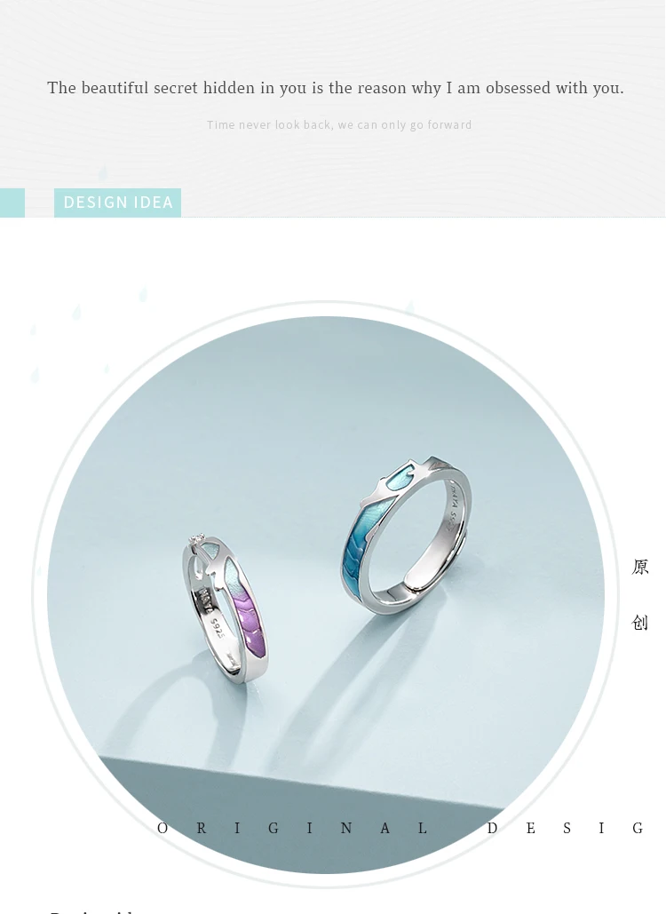 Thaya, коралл, морская форма, регулируемое ювелирное изделие, 925 серебряное кольцо, кубический циркон, круглые кольца для пар, подарок на помолвку