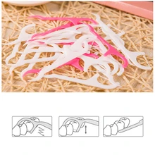 100 шт./компл. зубные нити зубов зубочистки палка Уход за полостью рта Зуб пятна уход за зубами зубная нить гигиена полости рта