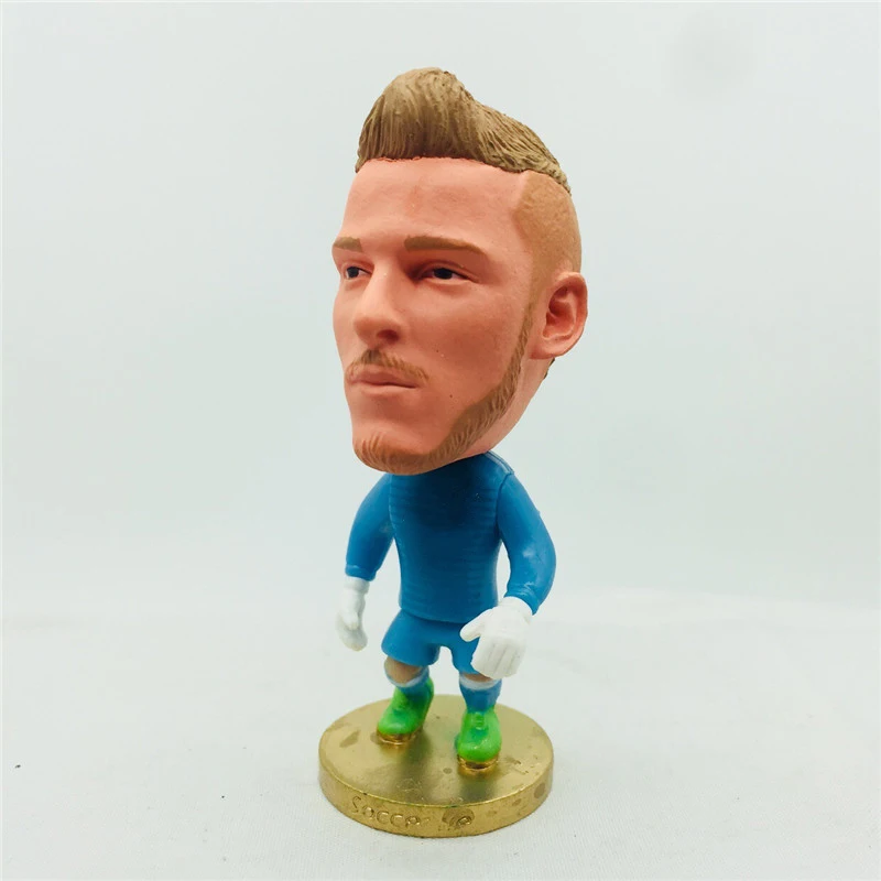 Soccerwe мультфильм Лига Футбол Звезда куклы MU #1 # Давид де гя статуэтки статуи