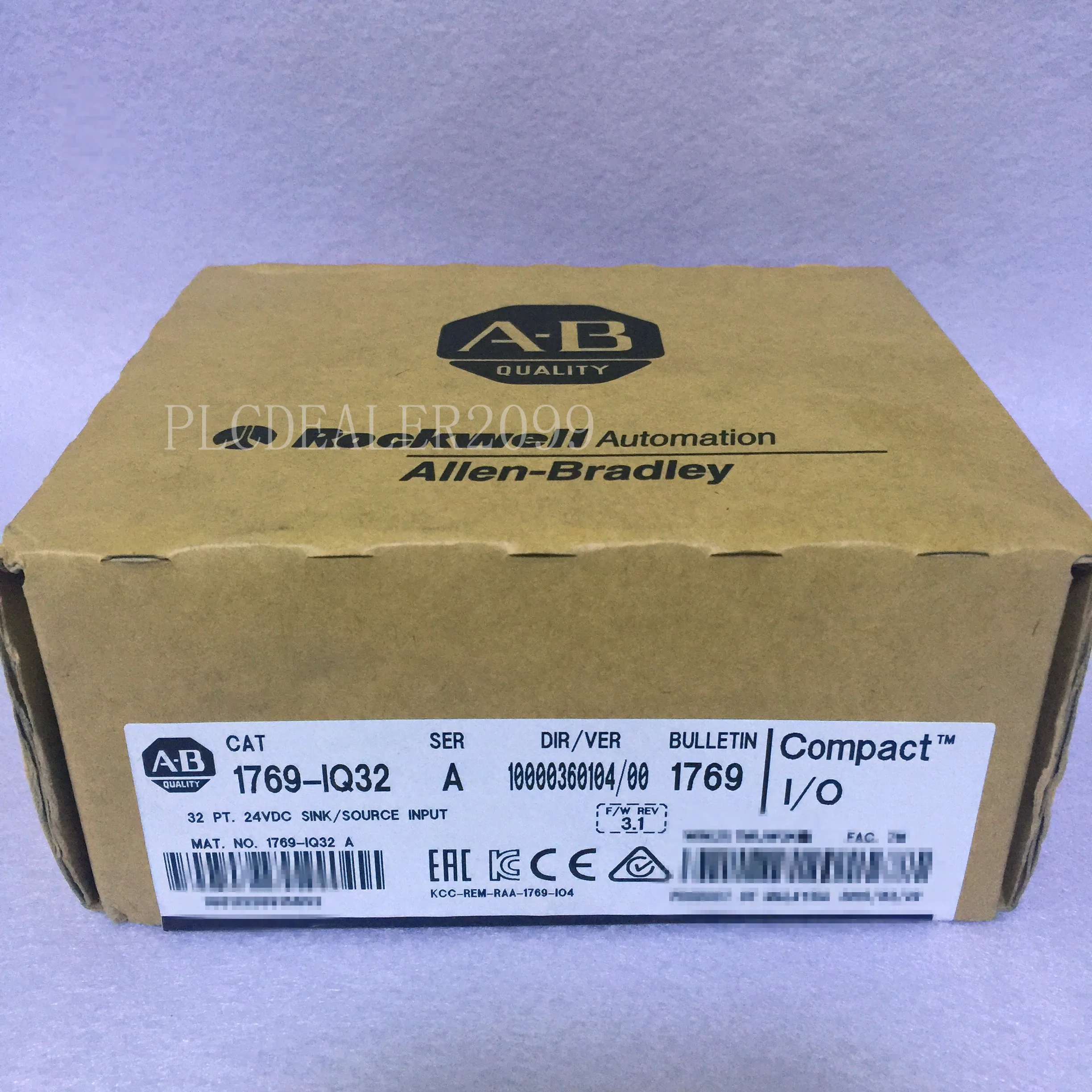 1 шт. 1769-IQ32 CompactLogix 32 Pt 24VDC D/I модули 1769IQ32 10-30 в DC32 тонущий